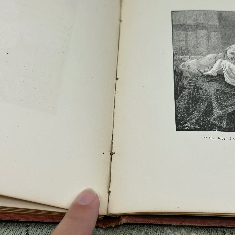 Antique 1880 Home Sweet Home Book 1880 Victorian Song and Poem Edition